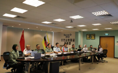 VIRTUAL TELECONFERENCE BETWEEN THE PEOPLE’S REPUBLIC OF CHINA AND BRUNEI DARUSSALAM FOR THE PREPARATION OF THE 20th ADMM-PLUS EXPERTS’ WORKING GROUP ON PEACEKEEPING OPERATIONS (EWG ON PKO) SEMINAR IN NANJING, PEOPLE’S REPUBLIC OF CHINA