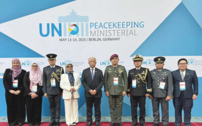 JOINT FORCE HEADQUARTERS, ROYAL BRUNEI ARMED FORCES (JFHQ RBAF) JOINS MINISTRY OF DEFENCE DELEGATION FOR THE UNITED NATIONS’ PEACEKEEPING MINISTERIAL MEETING 2025