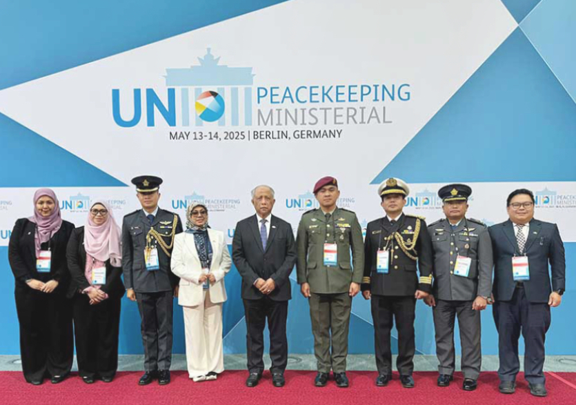 JOINT FORCE HEADQUARTERS, ROYAL BRUNEI ARMED FORCES (JFHQ RBAF) JOINS MINISTRY OF DEFENCE DELEGATION FOR THE UNITED NATIONS’ PEACEKEEPING MINISTERIAL MEETING 2025