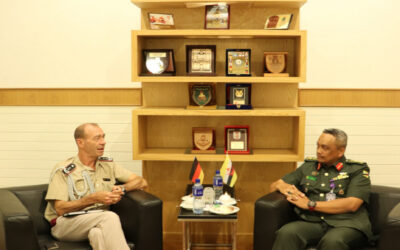 ACTING JOINT FORCE COMMANDER RECEIVES COURTESY CALL FROM DEFENCE ATTACHE OF GERMANY ACCREDITED TO BRUNEI DARUSSALAM