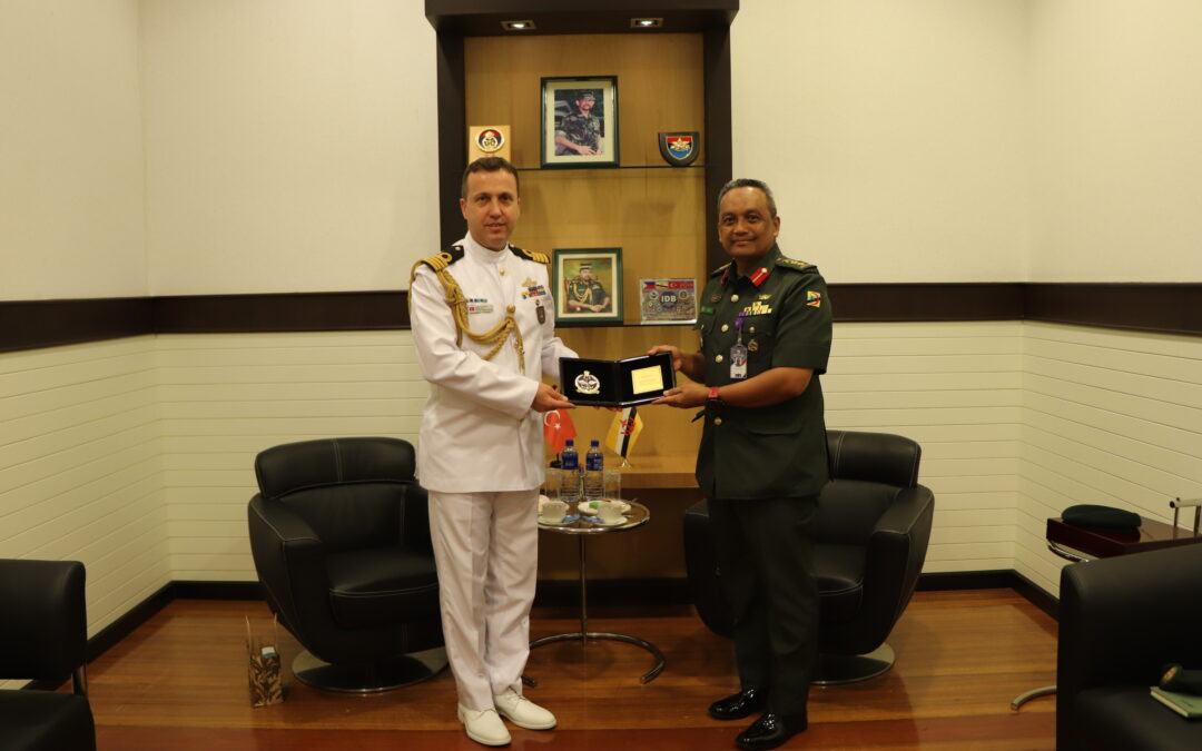 ACTING JOINT FORCE COMMANDER RECEIVES COURTESY CALL FROM REPUBLIC OF TÜRKIYE MILITARY ATTACHE ACCREDITED TO BRUNEI DARUSSALAM