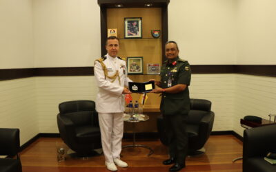 ACTING JOINT FORCE COMMANDER RECEIVES COURTESY CALL FROM REPUBLIC OF TÜRKIYE MILITARY ATTACHE ACCREDITED TO BRUNEI DARUSSALAM
