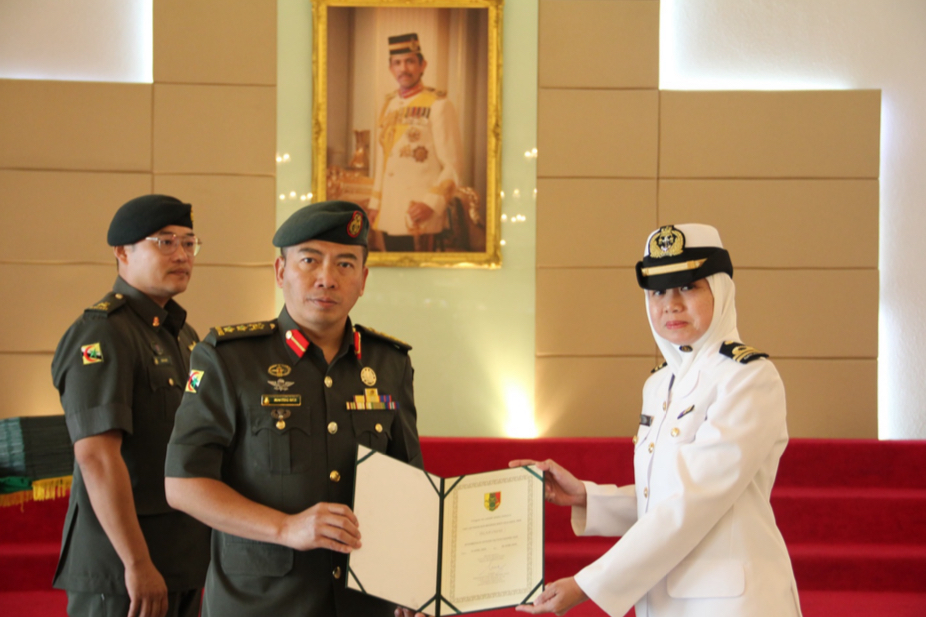AN OFFICER FROM JOINT FORCE HEADQUARTERS, ROYAL BRUNEI ARMED FORCES (JFHQ, RBAF) COMPLETED THE INTERMEDIATE OFFICER TACTICS COURSE 2025