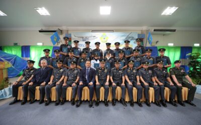 TWO OFFICERS FROM JOINT FORCE HEADQUARTERS, ROYAL BRUNEI ARMED FORCES (JFHQ, RBAF) COMPLETED THE FIRST INTERMEDIATE AIR FORCE OFFICERS’ DEVELOPMENT COURSE (IAODC) 2025
