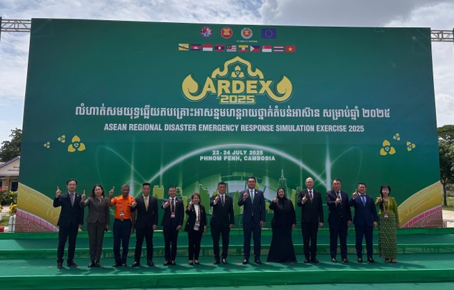 RBAF INVOLVEMENT IN ASEAN REGIONAL DISASTER EMERGENCY RESPONSE  SIMULATION EXERCISE 2025 (ARDEX 2025) AT PHNOM PENH, CAMBODIA