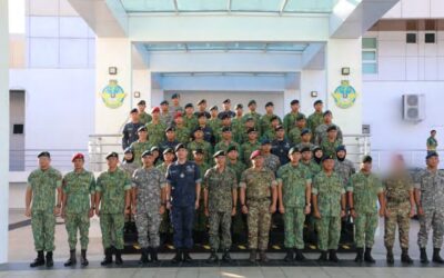 RBAF CONTINGENT DEPART TO MALAYSIA FOR FORCE INTEGRATION TRAINING (FIT)
