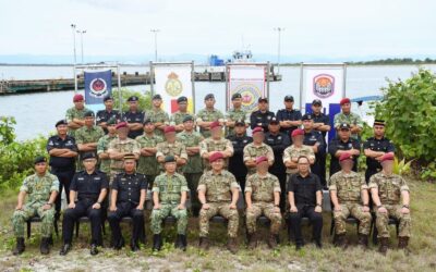 CLOSING CEREMONY OF THE BOAT HANDLING COURSE SERIES 01/2025 ORGANISED BY THE ROYAL BRUNEI ARMED FORCES