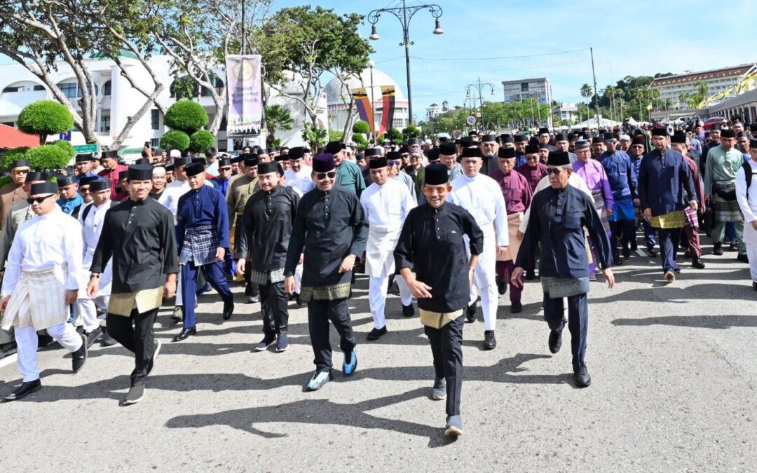 JOINT FORCE HEADQUARTERS ROYAL BRUNEI ARMED FORCES (JFHQ RBAF) PARTICIPATES IN NATIONAL MAULUD NABI MASS GATHERING AND PROCESSION 1447H