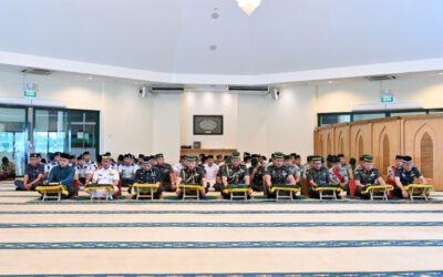 DOA SELAMAT CEREMONY FOR DEPARTING OFFICER OF THE AUGMENTATION INTERIM OBSERVER TEAM (AIOT)