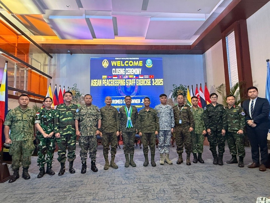 JOINT FORCE ROYAL BRUNEI ARMED FORCES OFFICER PARTICIPATED IN THE ASEAN PEACEKEEPING STAFF EXERCISE (APSE) 3/2025