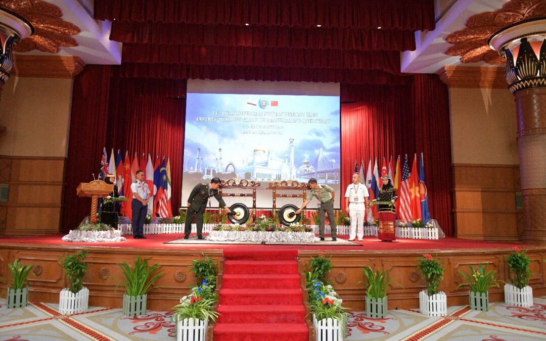 THE 21st ASEAN DEFENCE MINISTERS’ MEETING-PLUS EXPERTS’ WORKING GROUP ON PEACEKEEPING OPERATIONS HELD IN BRUNEI DARUSSALAM