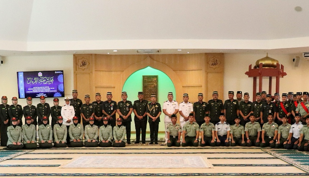 KHATAM AL-QUR’AN CEREMONY IN CONJUNCTION WITH THE 18TH  ANNIVERSARY OF THE JOINT FORCE ROYAL BRUNEI ARMED FORCES