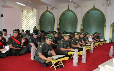 JOINT FORCE ROYAL BRUNEI ARMED FORCES HELD THE RECITATION OF SURAH YAASIN AND TAHLIL EVENT AT THE ROYAL MAUSOLEUM IN CONJUNCTION WITH THE 18TH ANNIVERSARY