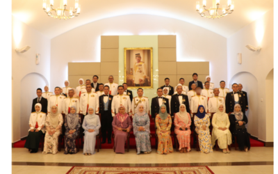 MAJLIS MAKAN MALAM BERADAT SEMPENA HARI ULANG TAHUN ANGKATAN BERSAMA ANGKATAN BERSENJATA DIRAJA BRUNEI YANG KE-18