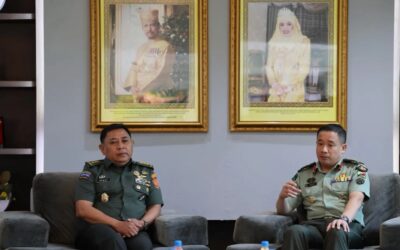 JOINT FORCE COMMANDER ROYAL BRUNEI ARMED FORCES RECEIVES COURTESY CALL FROM THE ASSISTANT FOR OPERATIONS TO THE COMMANDER OF THE INDONESIAN NATIONAL ARMED FORCES