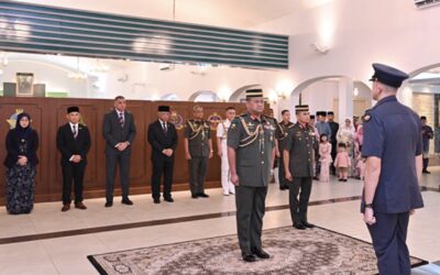 THREE JOINT FORCE ROYAL BRUNEI ARMED FORCES OFFICERS PROMOTED