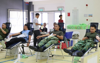 BLOOD DONATION CAMPAIGN IN CONJUNCTION WITH RBAF 65TH ANNIVERSARY